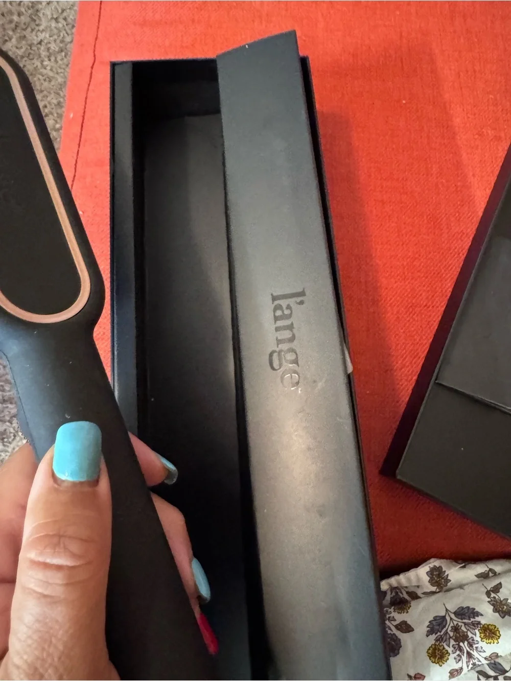 L’ange straightening Hair styling brush